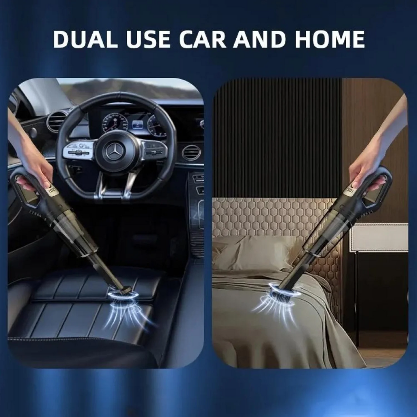 New Handheld 2 in 1 Vacuum Cleaner