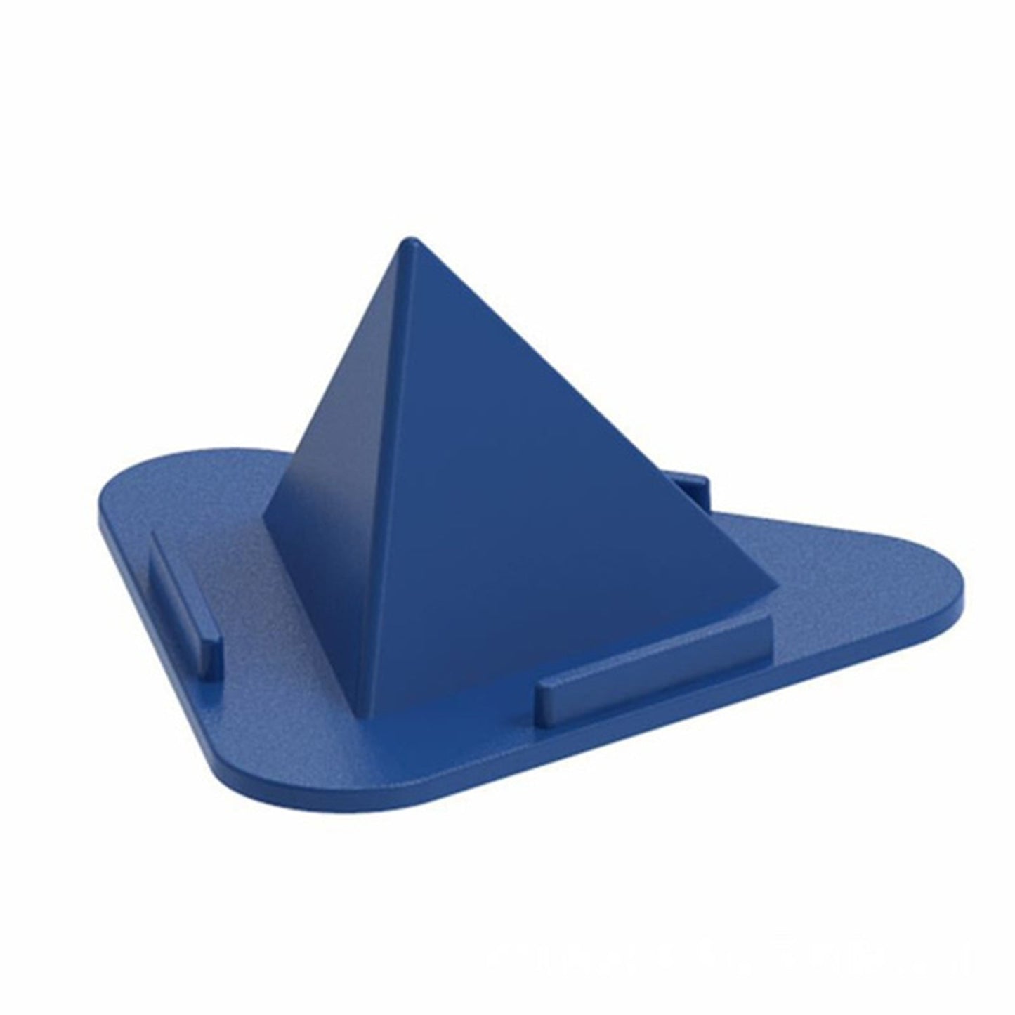 Desk Pyramid Mobile Stand with 3 Different Inclined Angles (Random Color)