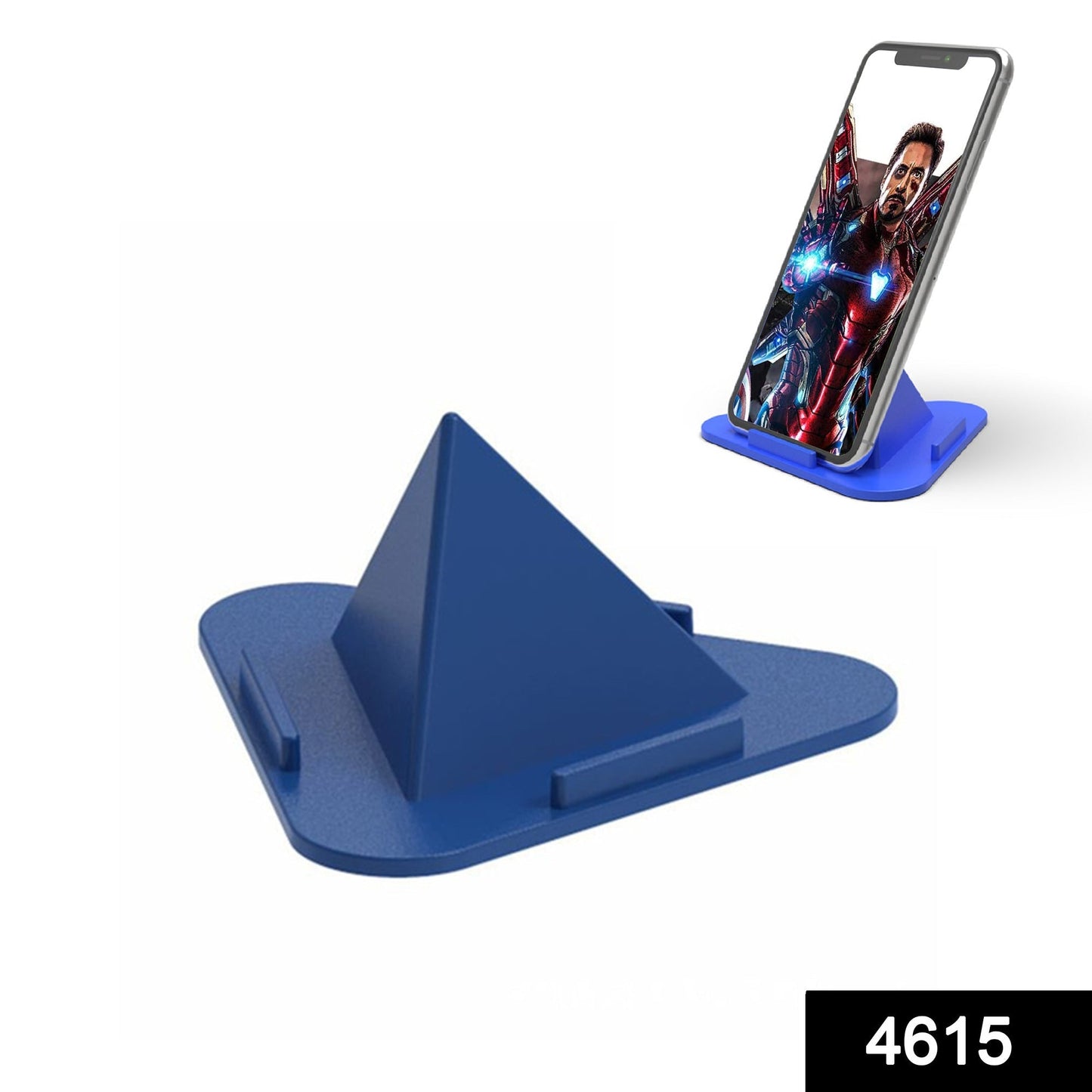 Desk Pyramid Mobile Stand with 3 Different Inclined Angles (Random Color)