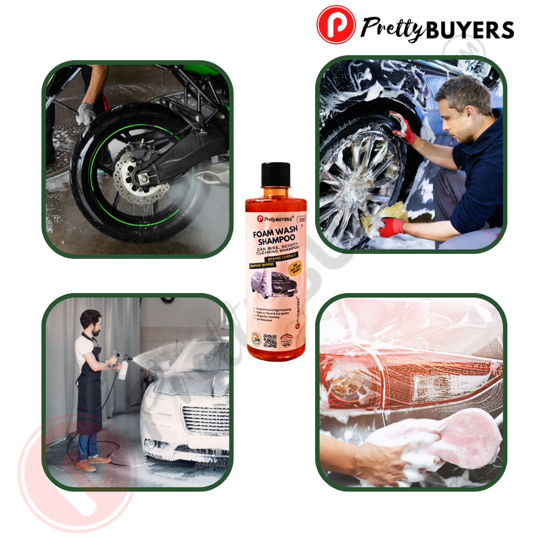 PrettyBUYERS Car Shampoo Concentrate 500ML