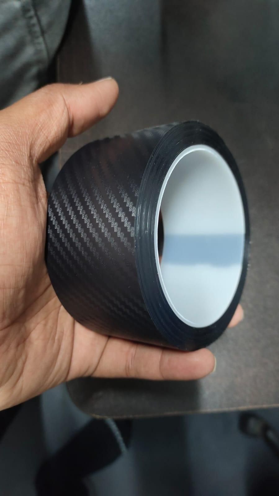 Car Protect Sticker Carbon Fiber Rubber Tape