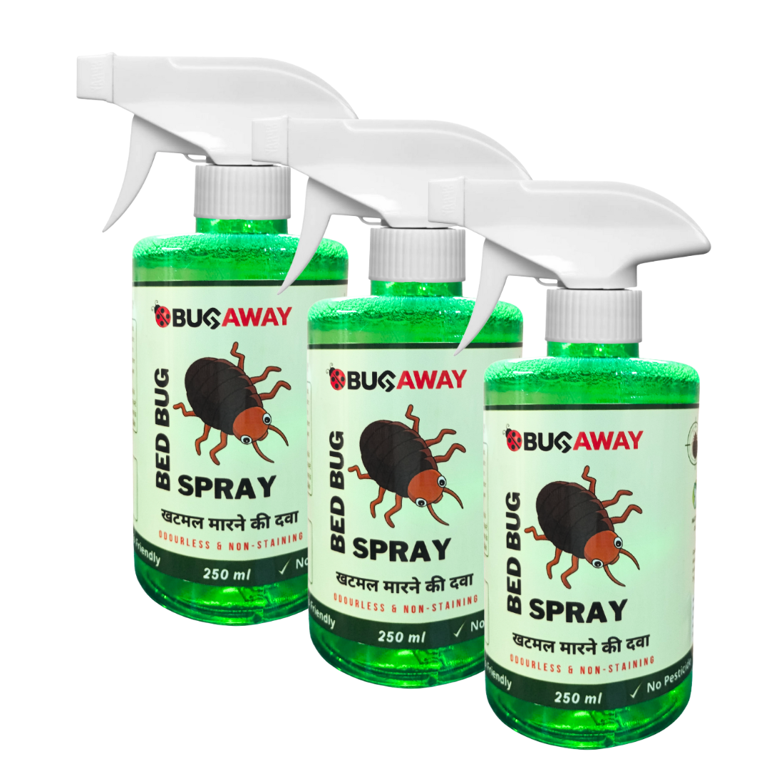 BUGAWAY Organic Bedbug Killer Spray 250 ML