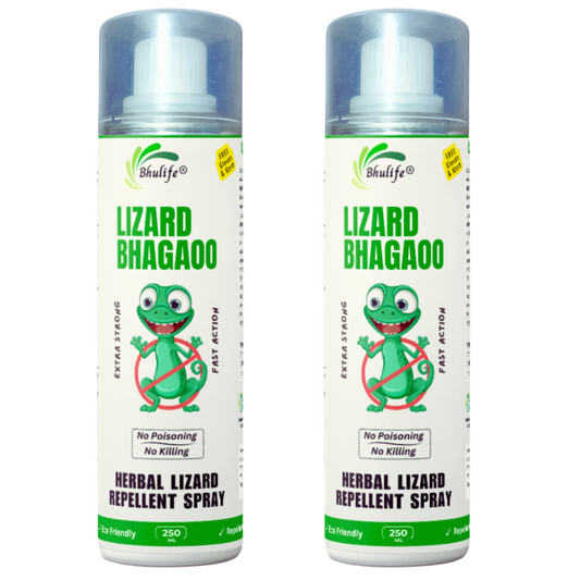 Bhulife Herbal Lizard Repellent Spray For Home & Offices | 250MLx2
