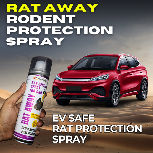 PrettyBUYERS Rat Away Rat Repellent Spray for Car & Home 250ML