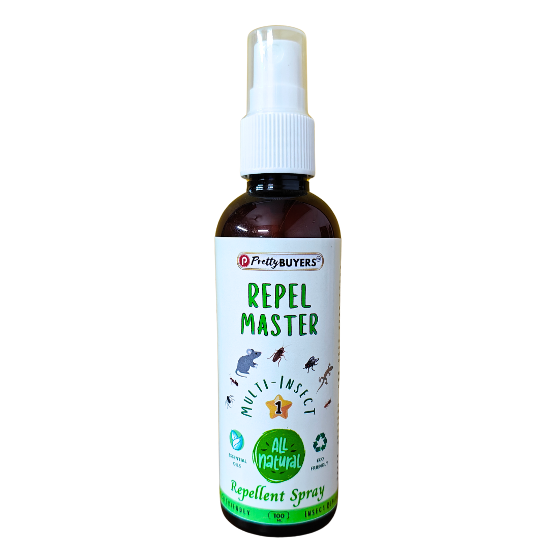 PrettyBUYERS Herbal Multi Insect Repellent 100ML | Repel Rats, Cockroaches, Ants, Insects
