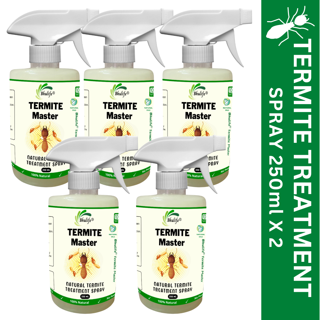 Bhulife Herbal Termite Killer Spray 250MLx5