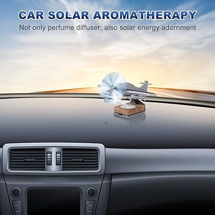 Solar Airplane Car Diffuser