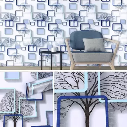 iPretty Lovely Design - Wall Paper roll for walls- Office - Hall- Self Adhesive - Sticker - Water Proof -Roll length 45CMX10M
