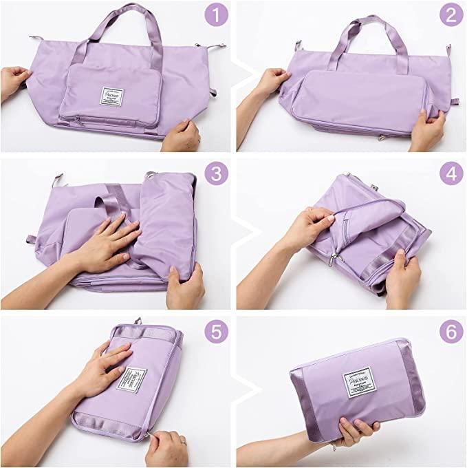 Lightweight Waterproof Large Capacity Folding Travel Duffel Bag