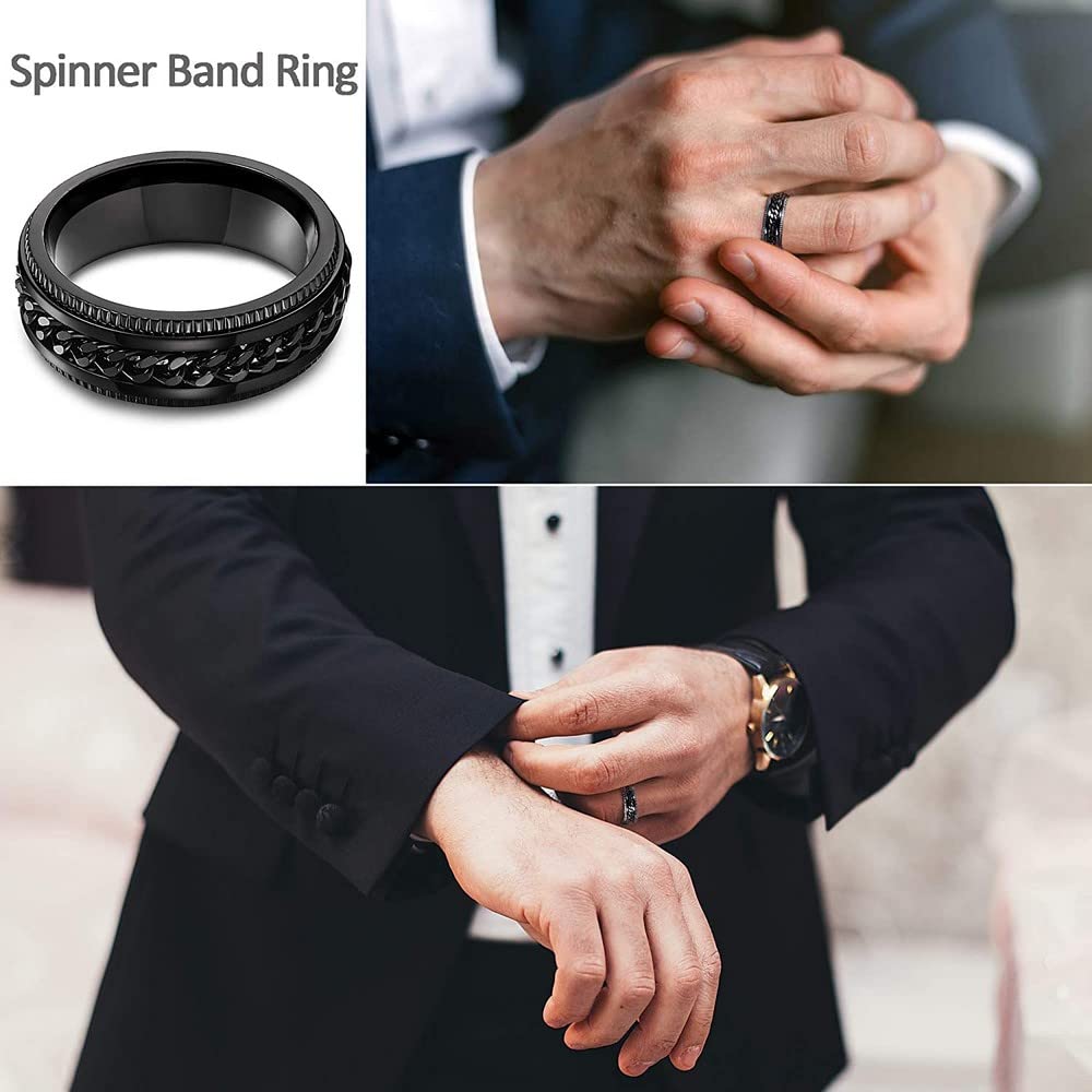 Titanium Stylish Look Unisex Ring Stainless Steel Silver Plated Ring