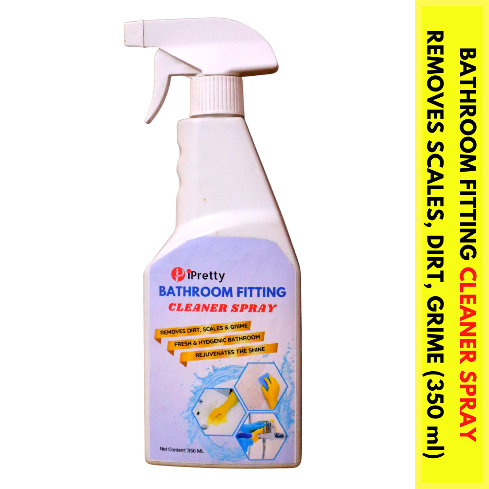 Bathroom Fitting Cleaner Spray for Shower Pipe Sink Faucet Bathroom Stain Remover 350mlX1