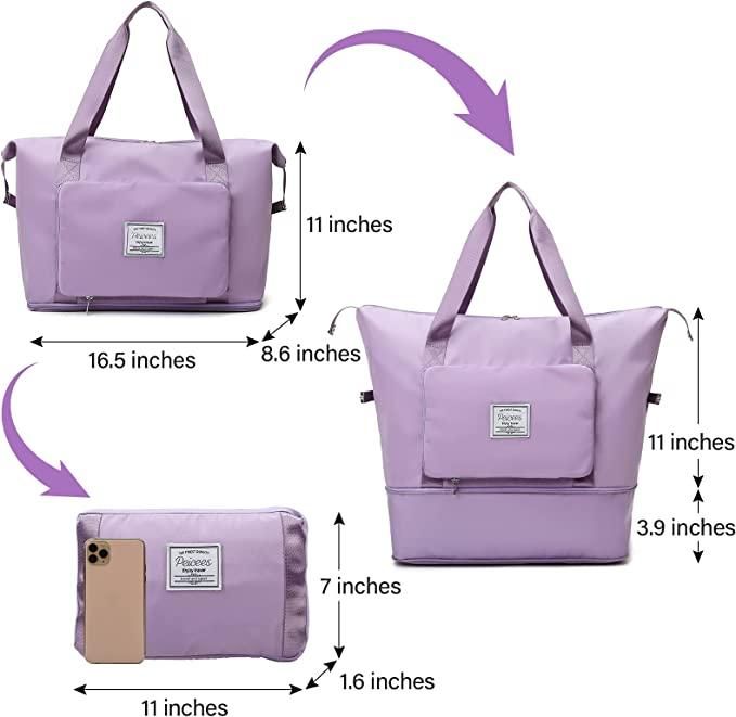 Lightweight Waterproof Large Capacity Folding Travel Duffel Bag