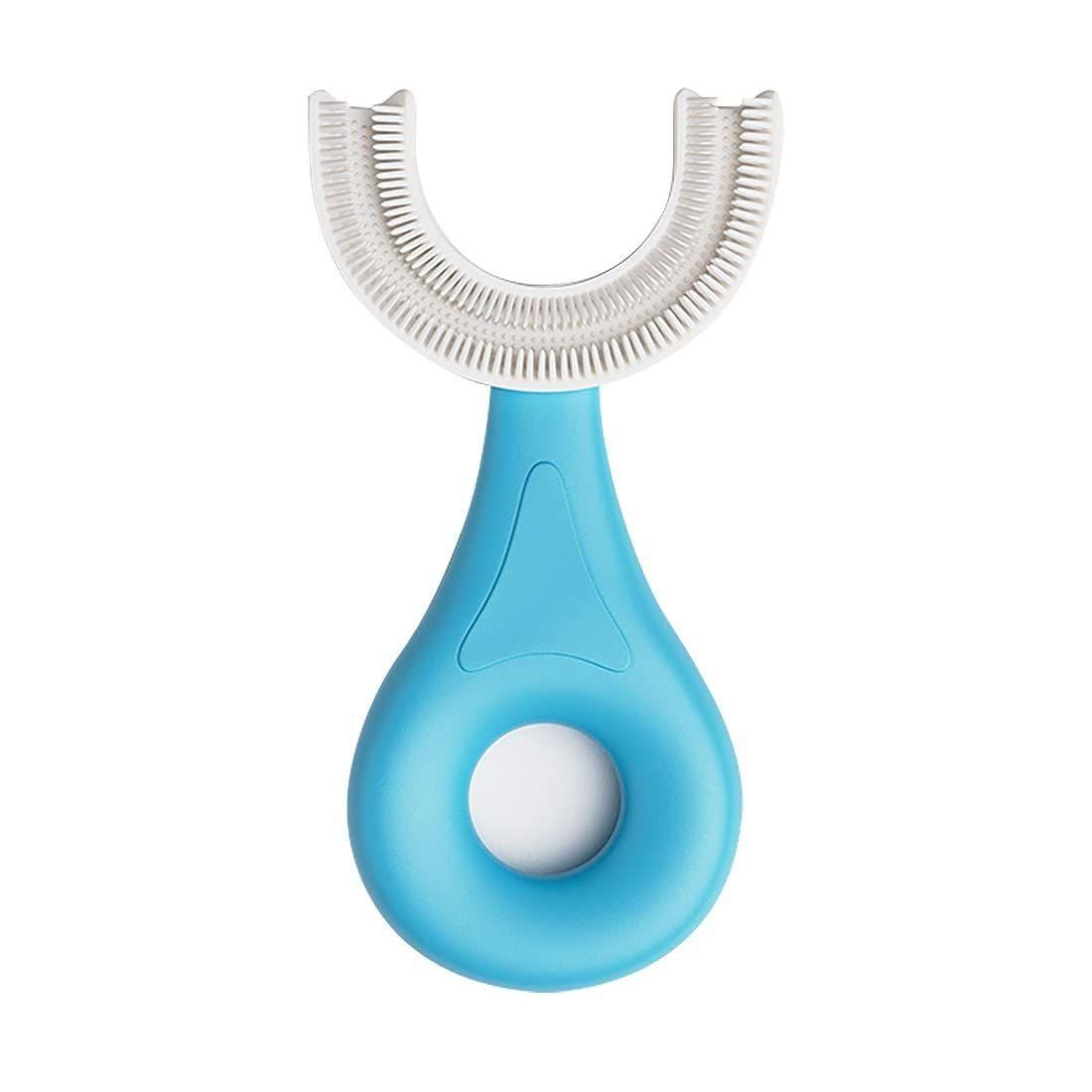 Brush-U Shaped Toothbrush for Kids Silicone Infant Toothbrush