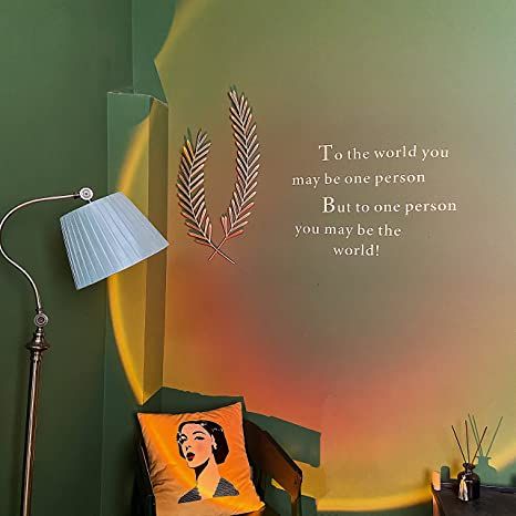 Sunset Lamp Projector Light 180 Degree Rotation Led Night Light
