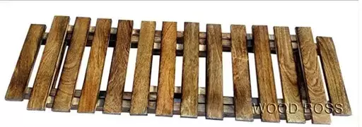 Wooden folding flower pot stand | Wooden folding rack with 3 desk | wooden planter stand | Wooden rack and shelf