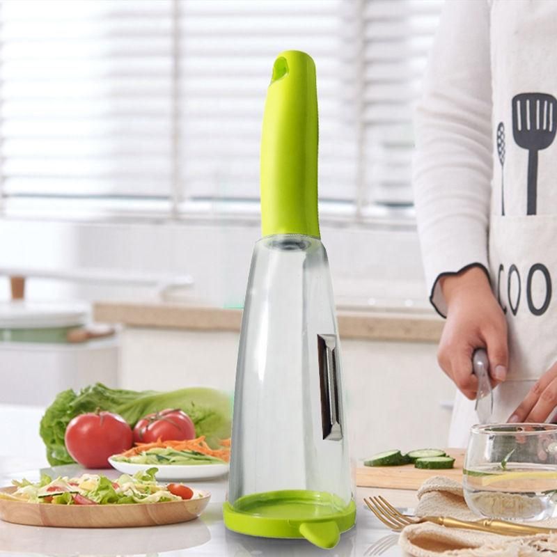 iPretty Peeler-Multifunction Kitchen Vegetable ,Fruit No Mess Peeler With Storage Container