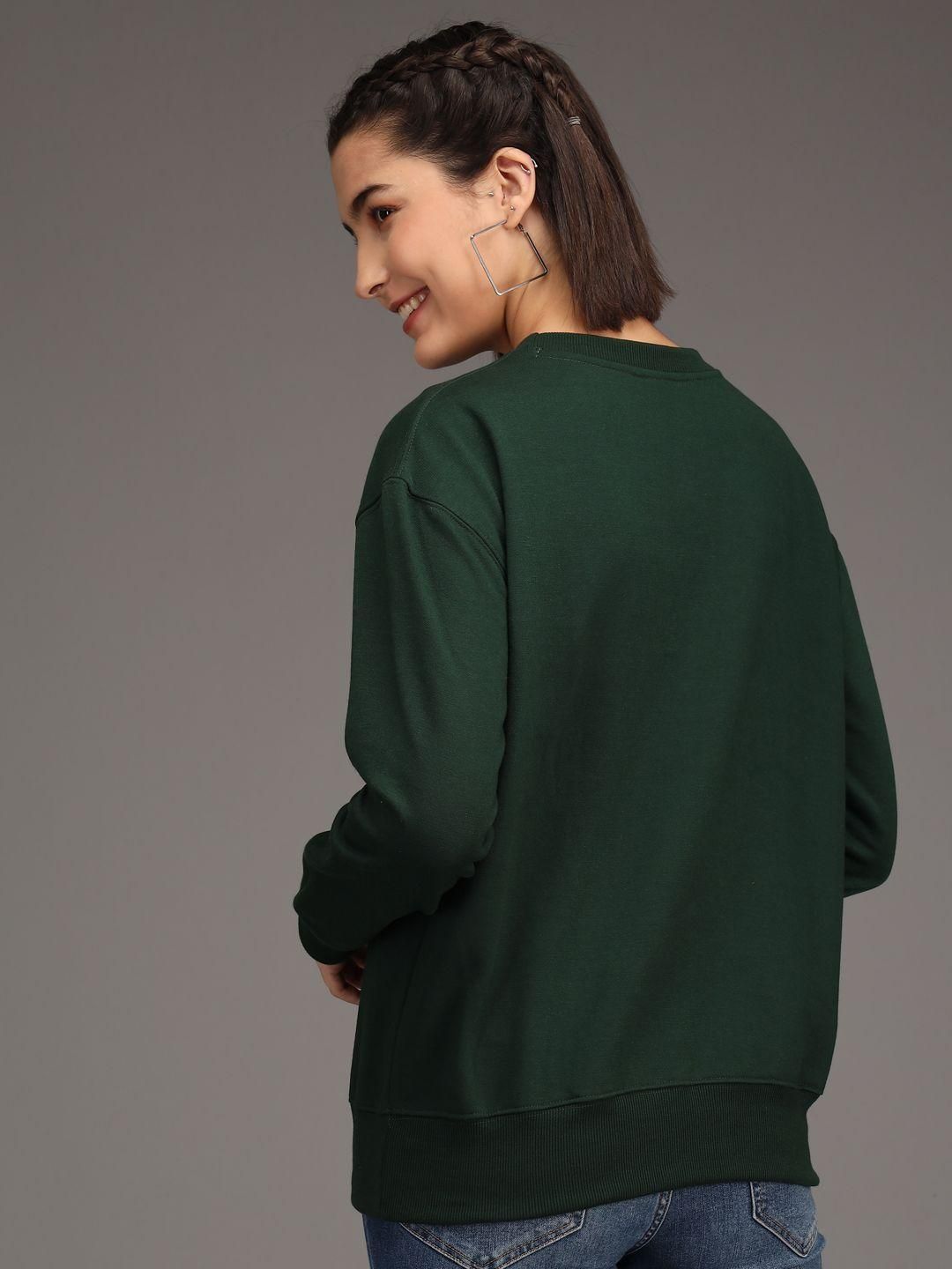 Women's Wool Printed Sweatshirt
