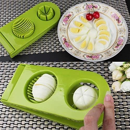 iPretty Multi Purpose 2 in1 Boiled Egg Slicer Cutter Wedger and Dicer (1Pcs)