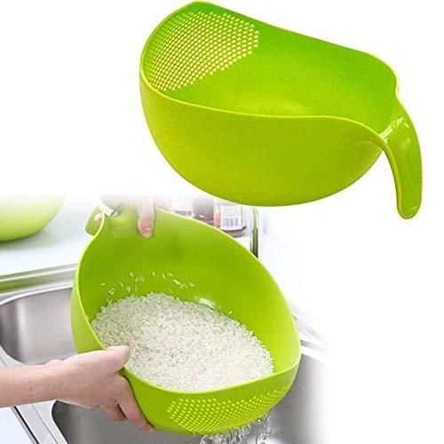 iPretty Rice Bowl Drain Basket with Handle