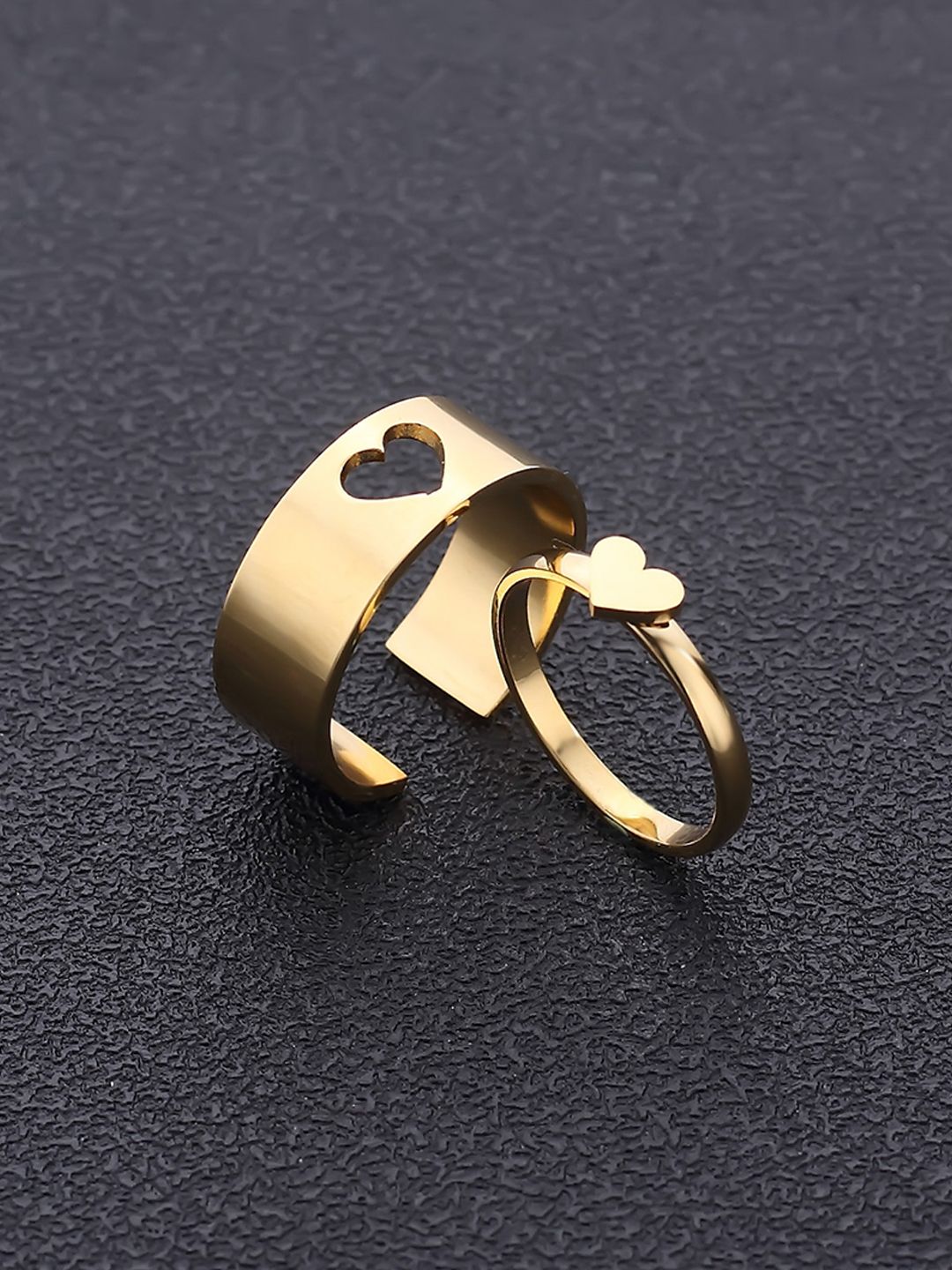 Stunning Gold Plated Rings (Combo)
