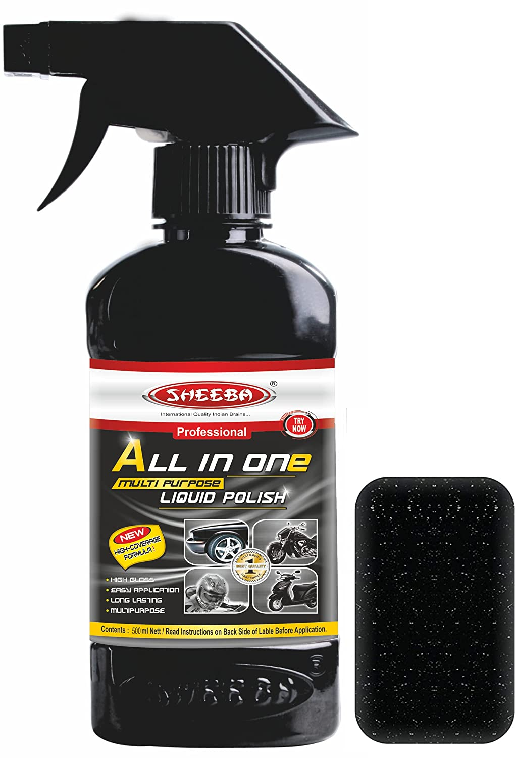 Sheeba SCAIO07 All-in-One Multipurpose Liquid Polish (500 ml)