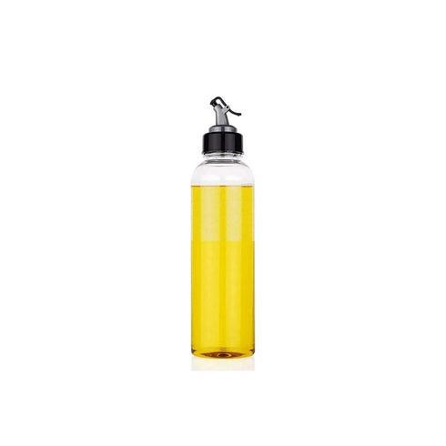 iPretty 1ltr Oil Dispenser with Lid - Clear, Drip Free Spout, Controlled Use Pack of 2