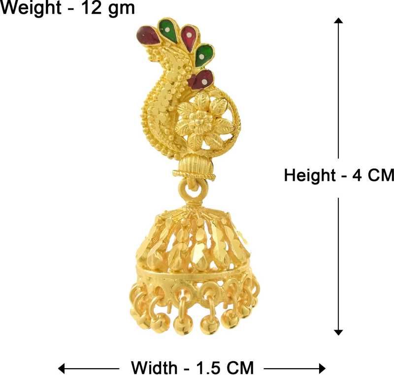 Traditional Gold Plated Earring
