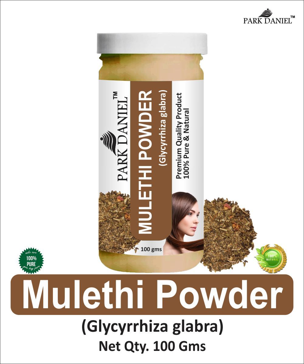 Park Daniel White Sandalwood Powder & Mulethi Powder Combo pack of 2 Jars of 100 gms(200 gms)