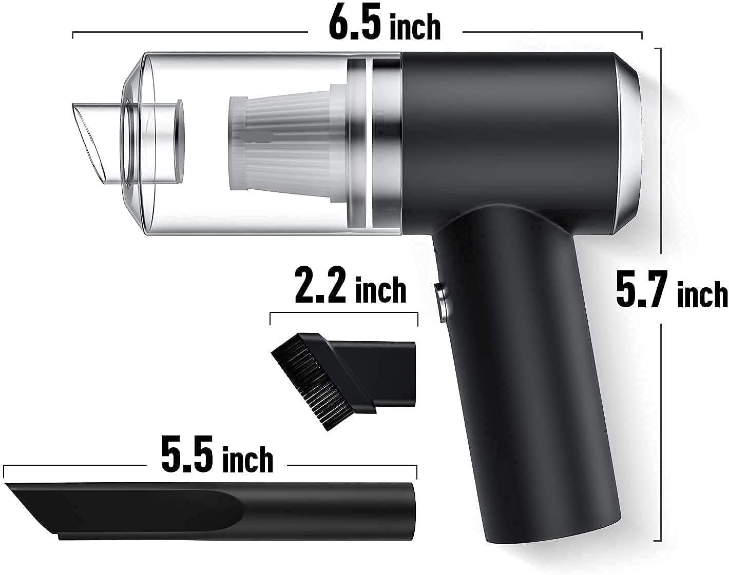 USB Rechargeable 2 in 1 Vacuum Cleaner
