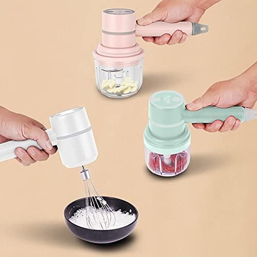 3in1 Rechargeable Chopper Blender Whisker