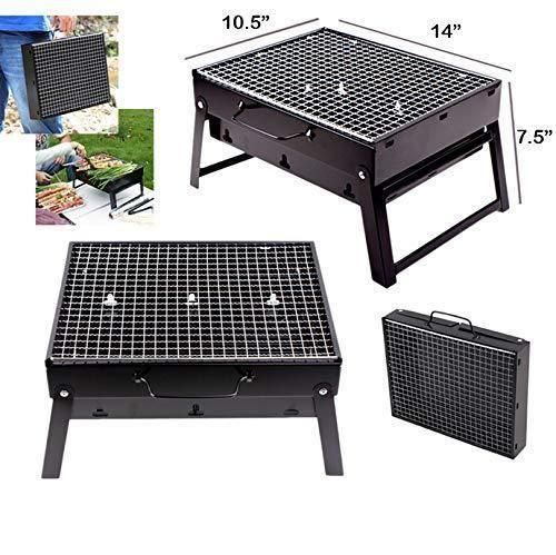 BBQ- Folding Barbeque Charcoal Grill Oven
