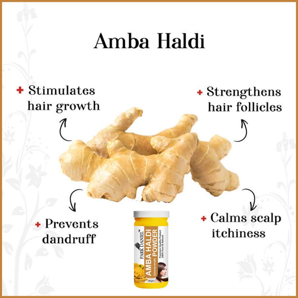 Park Daniel Amba Haldi Powder Combo pack of 2 Jars of 100 gms(200 gms)