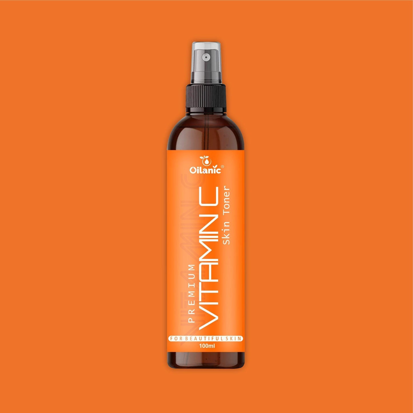 Oilanic Premium Vitamin C Face Toner For Men & Women Combo Pack of 3 Bottles of 100 ml (300 ml )