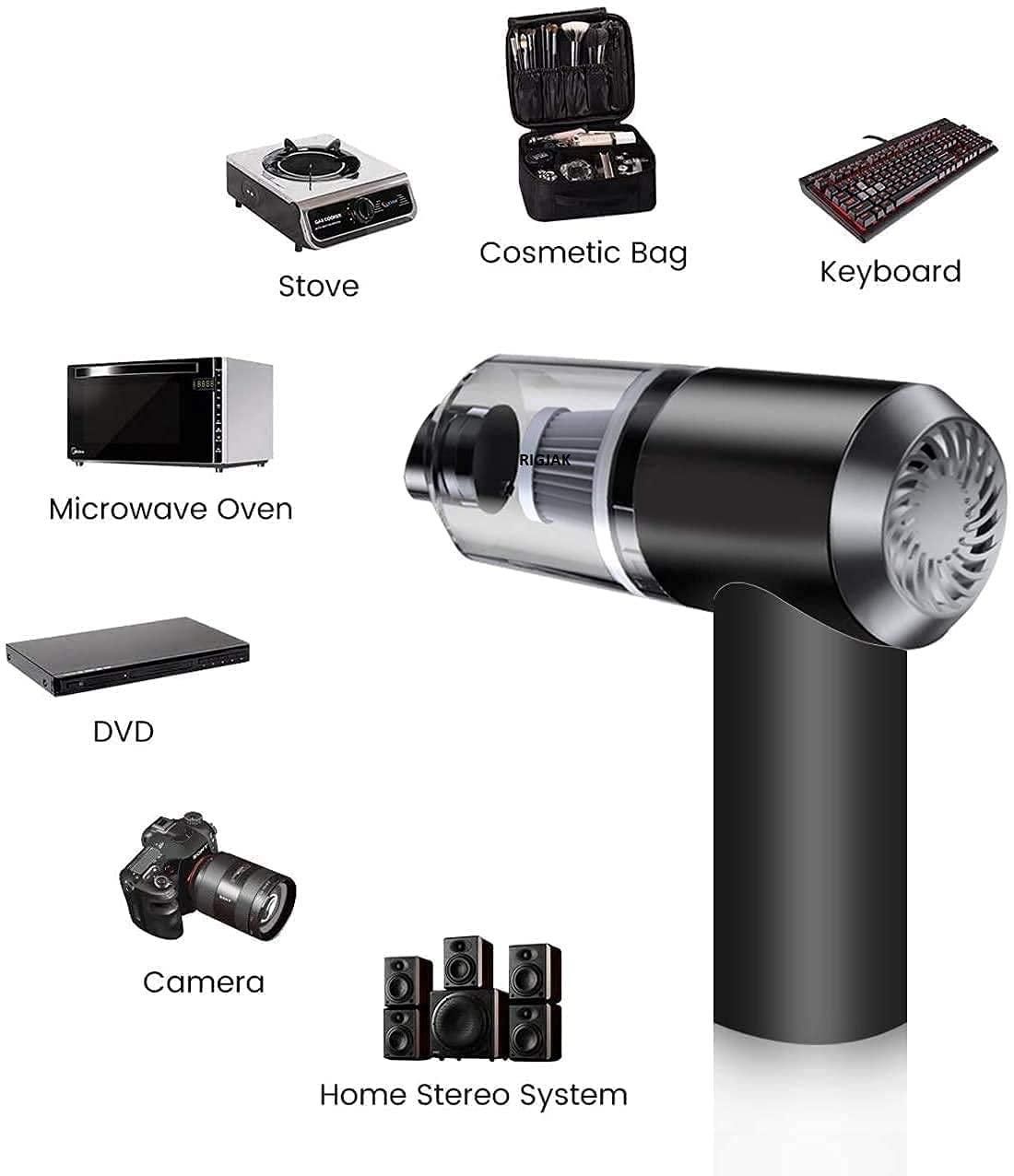 USB Rechargeable 2 in 1 Vacuum Cleaner
