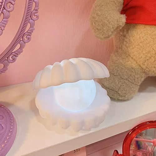 Mini Led Pearl Shell Night Lights (Pack Of 2)