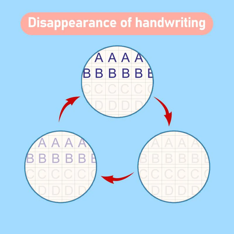 Practice Copybook For Kids to Improve Handwriting Drawing & Creativity