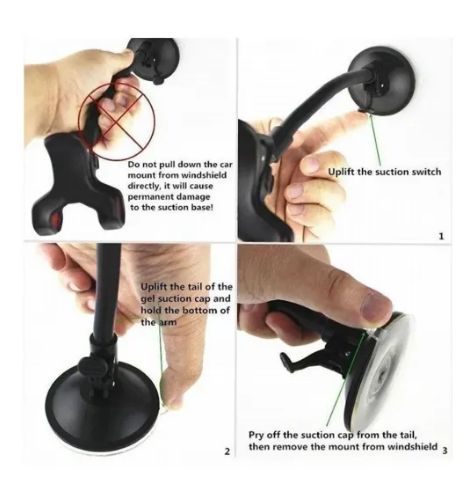 iPretty 360 Degree Flexible Car Mobile Holder Windshield/Dashboard Mounts