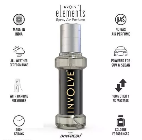 iPretty Elements Aqua Spray Air Perfume - Fragrance for Car - IELE01