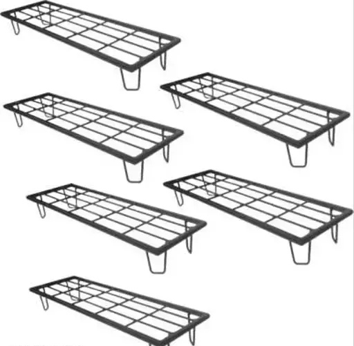 Planter Stand for Home |Planter Stand for Balcony | Black Planter Stand | Planter Stand Indoor | Metal Planter Stand | Planter Pot Holder| Planter for Balcony | Planter (24"x9"x4") Set of 6 , Black
