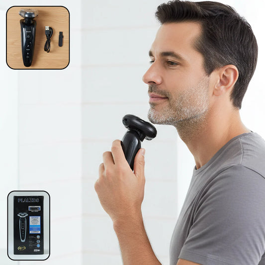 Pretty Buyers Rechargeable Electric Rotary Shaver – Precise 3D Floating Head