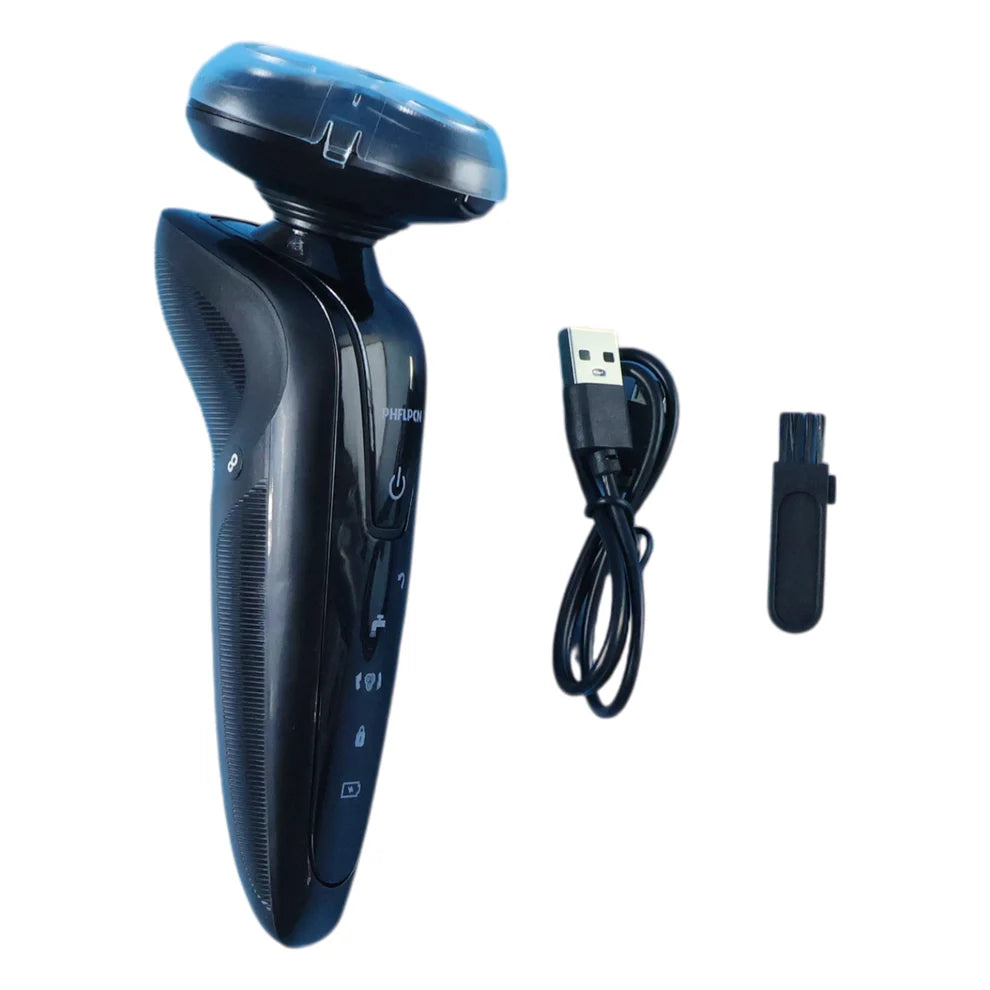 Pretty Buyers Rechargeable Electric Rotary Shaver – Precise 3D Floating Head