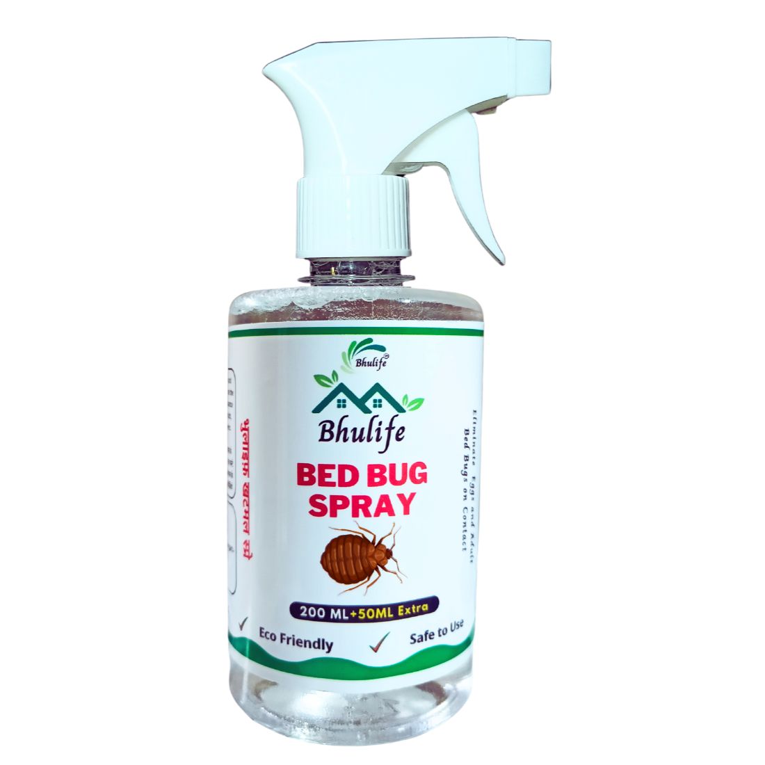 Bhulife Bedbug Killer Spray | Bedbug Master New Extra Strong Pack  | 50ML More (250MLx1)