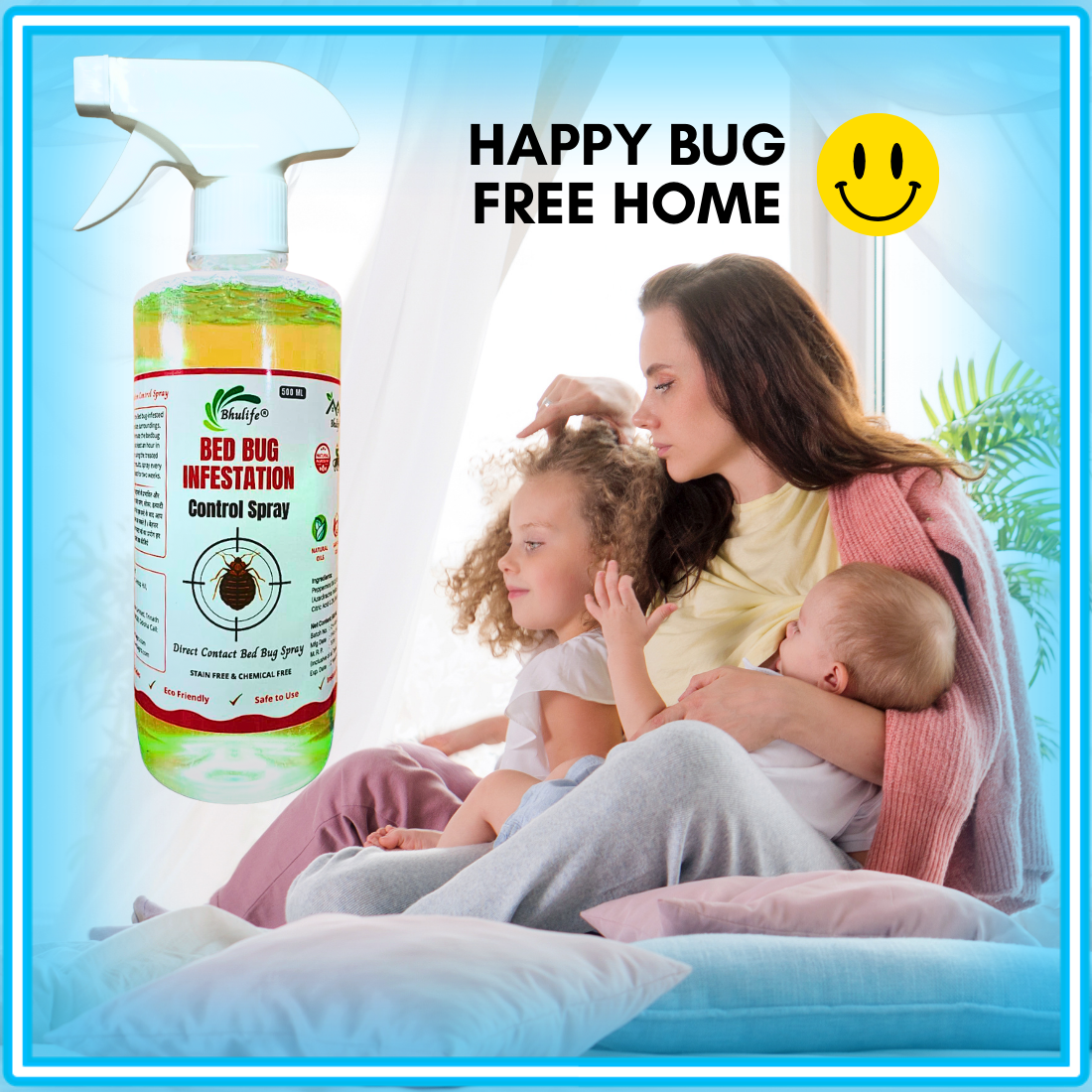 Bhulife Bug Infestation Control Spray | Khatmal Marne Ki Dawa | Bedbug Killer Spray | 500ML