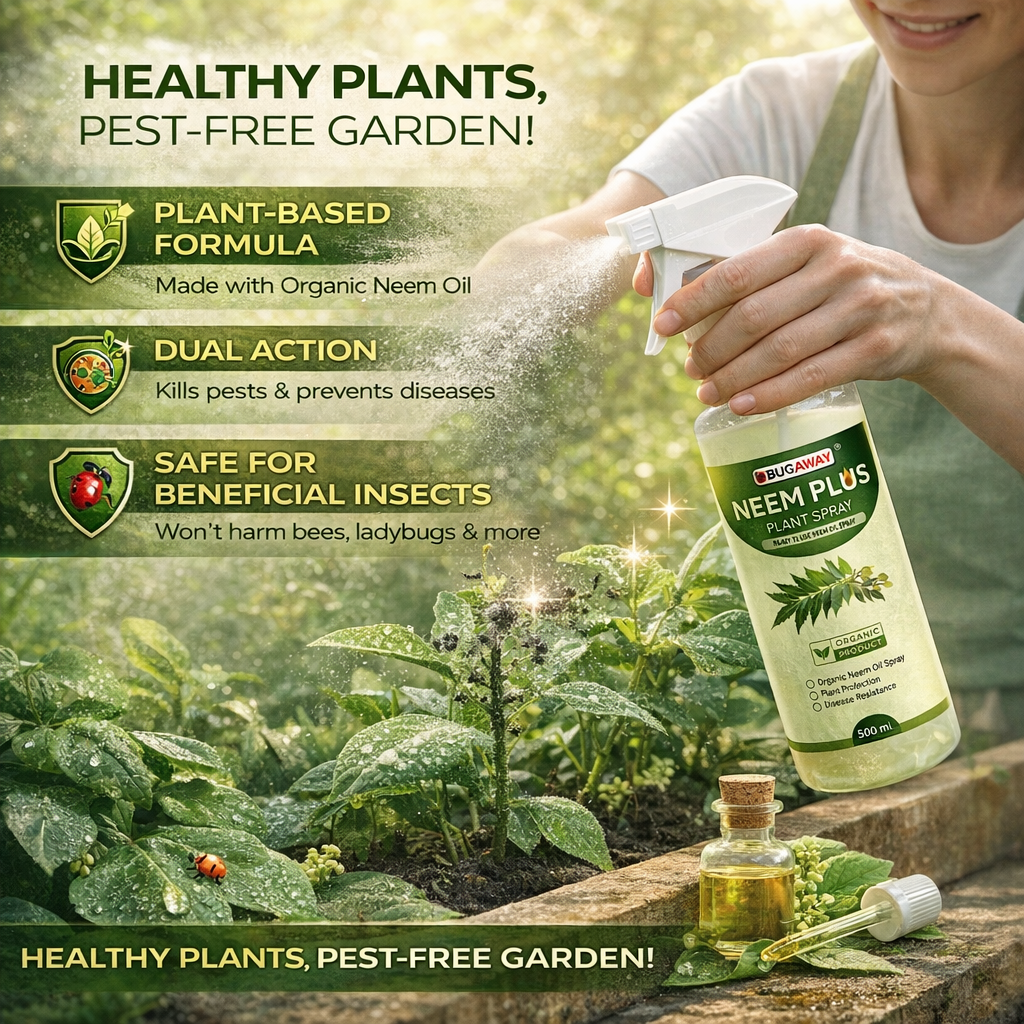 Bug Away Ready to Use Neem Plus Spray for Plants 200ml