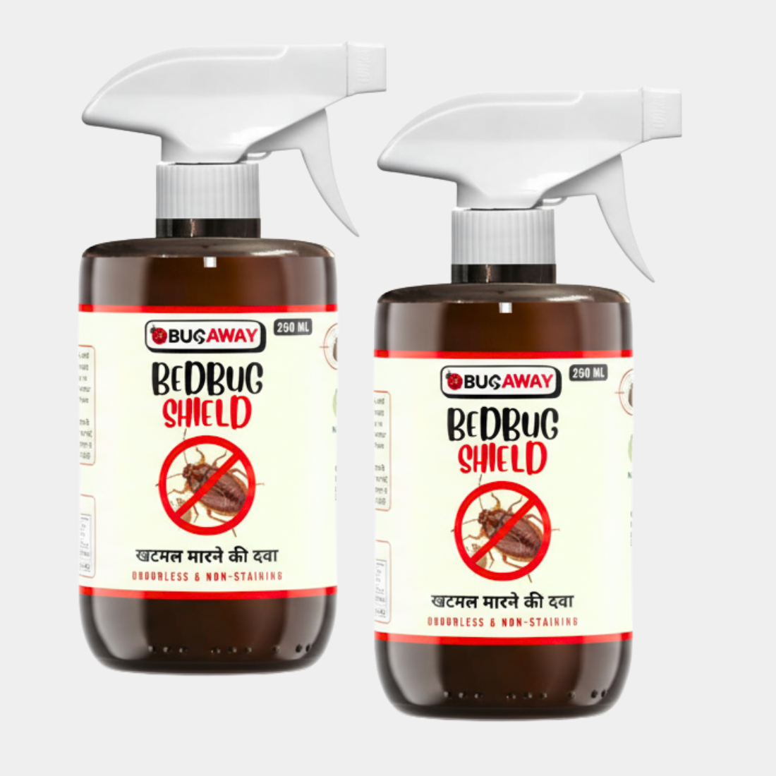 BUGAWAY Bedbug Shield Herbal Bed Bug Killer Spray 250ML