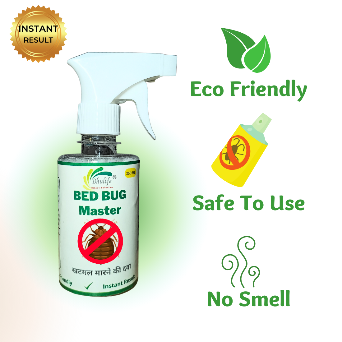 Bhulife Bedbug Control Spray | No More Bed Bugs | Khatmal Maar 250ML