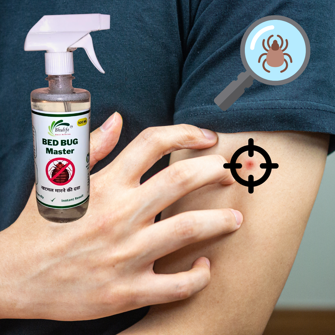 BedBug Eliminator | Khatmal Maar Spray Eco Friendly | खटमल मारने का स्प्रे 500MLX5
