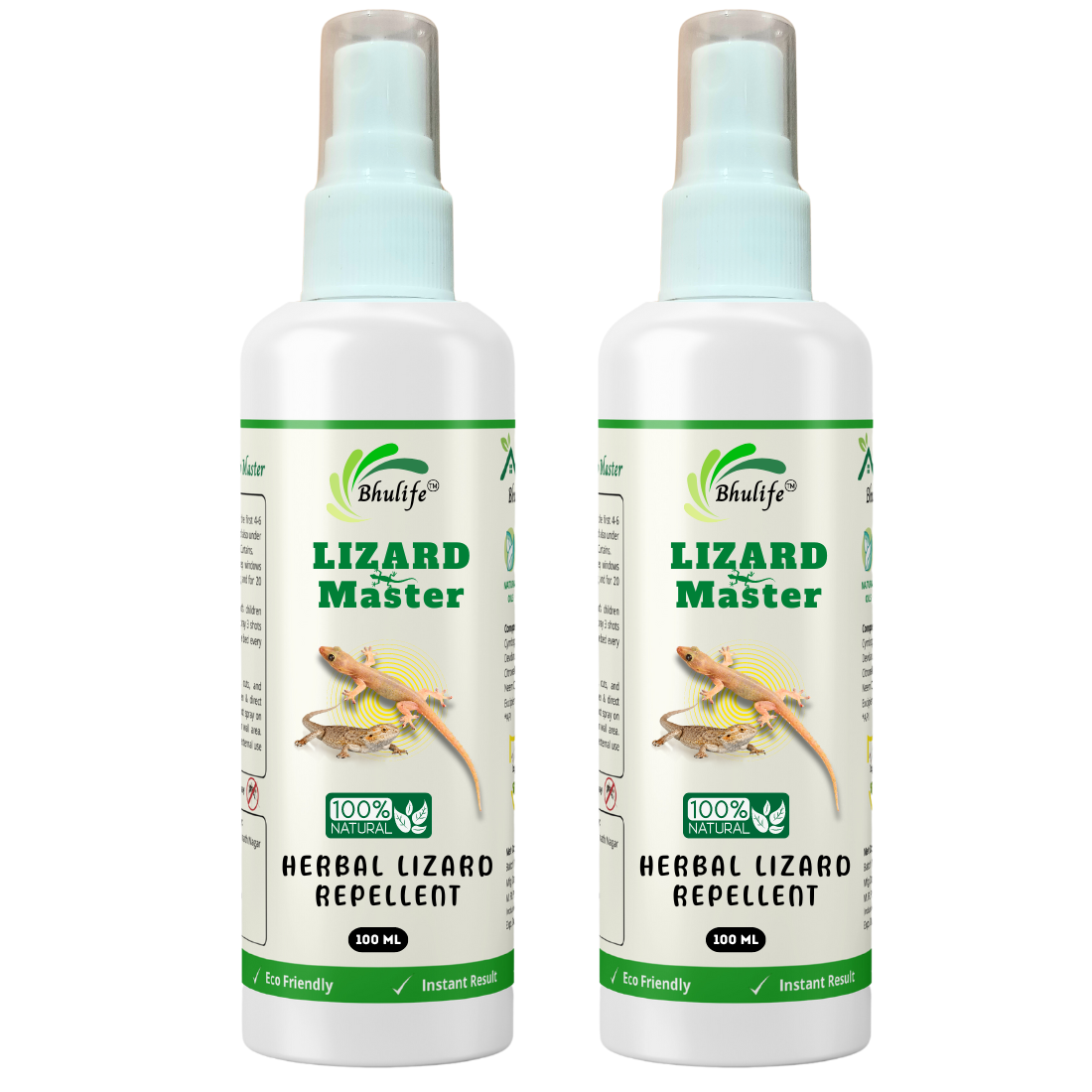 Lizard Repellant Spray | Ready and Easy to Use Formulation | 100% Natural | Non Toxic 100MLx2