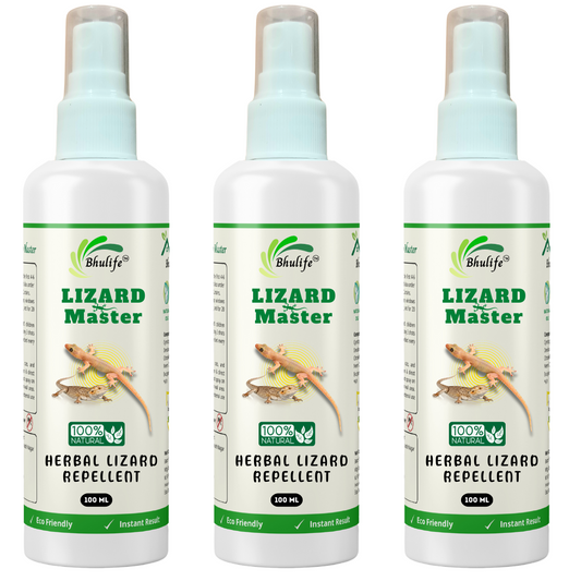 Lizard Repellant Spray | Ready and Easy to Use Formulation | 100% Natural | Non Toxic 100MLx3