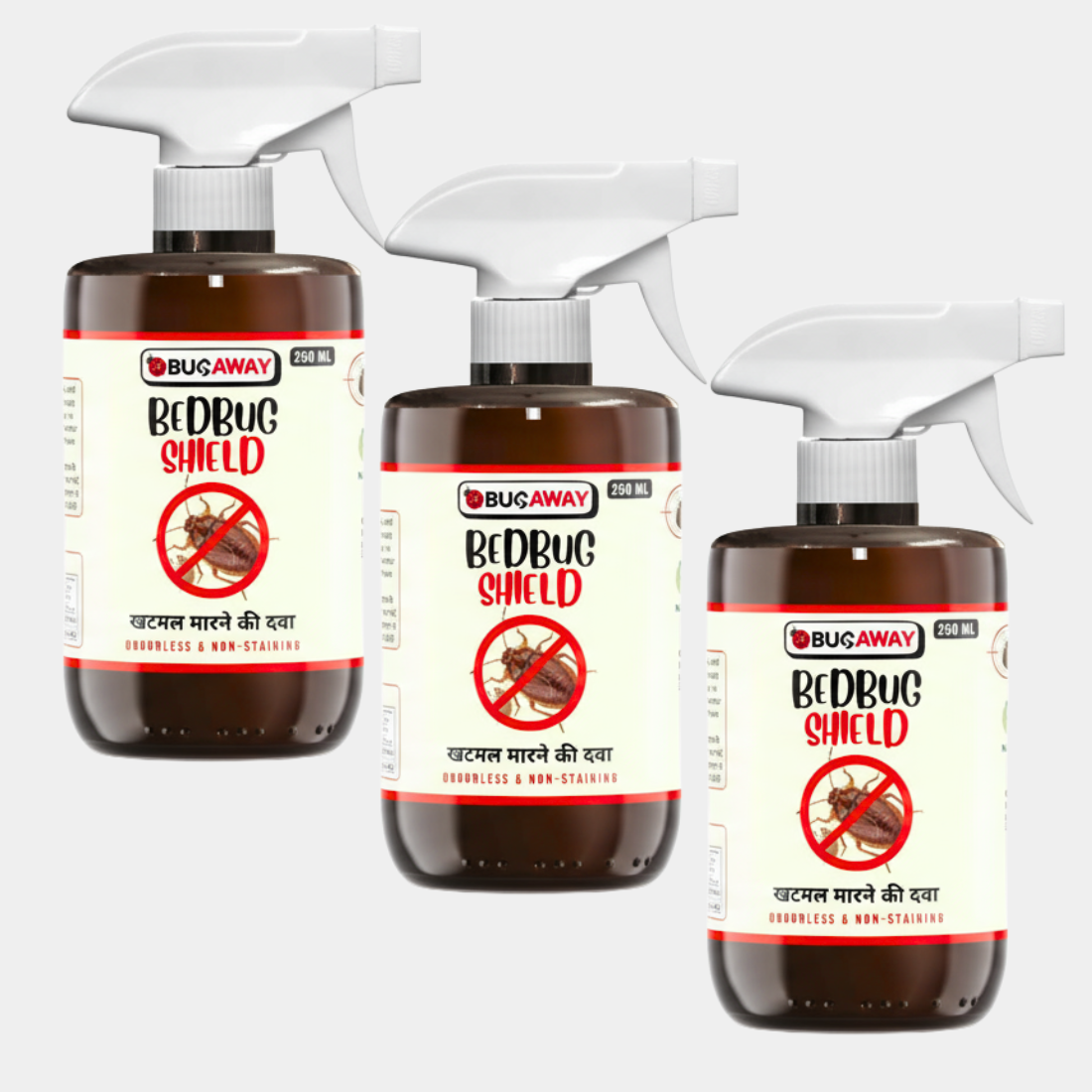 BUGAWAY Bedbug Shield Herbal Bed Bug Killer Spray 250ML